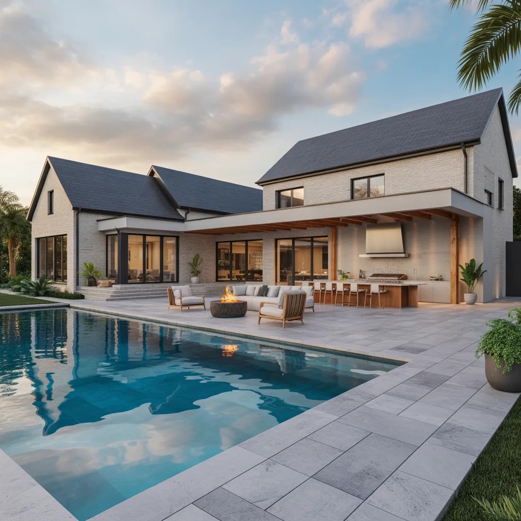 Bygga pool i Vallingby