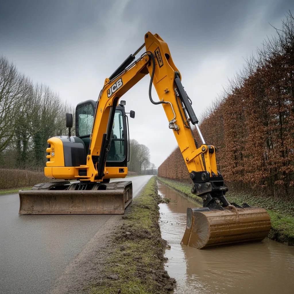 Dikning Rensning av Diken