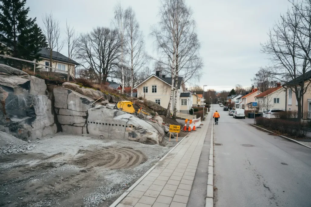 stenspr ckning och bergspr ngning f r villagrund i johannelund v llingby