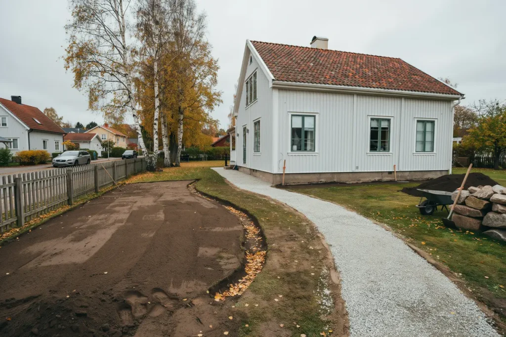tomtplanering inf r h sten markarbeten som minskar framtida problem f r vill gare
