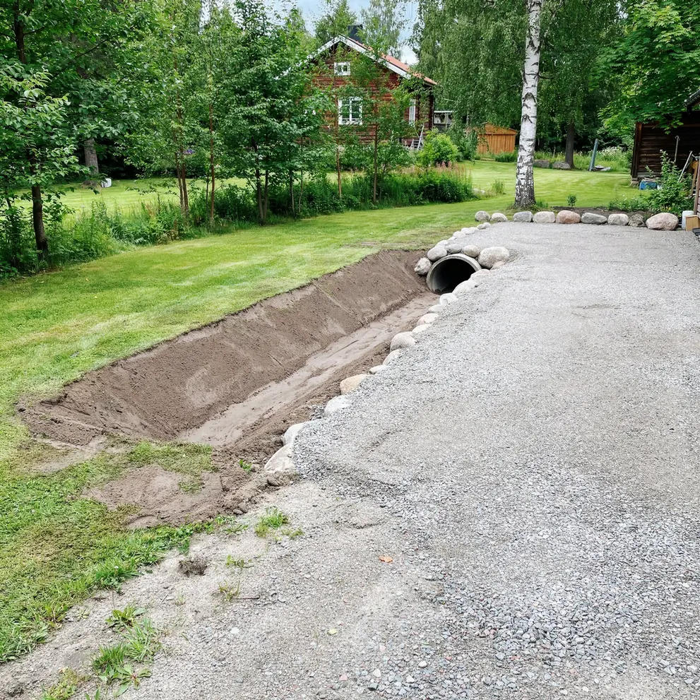 dikning rensning av diken vallingby stockholm